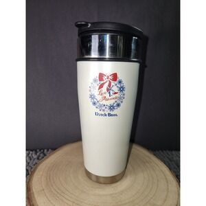 Dutch Bros Holiday Tumbler Stainless Insulated 20oz Travel Mug Love Abounds